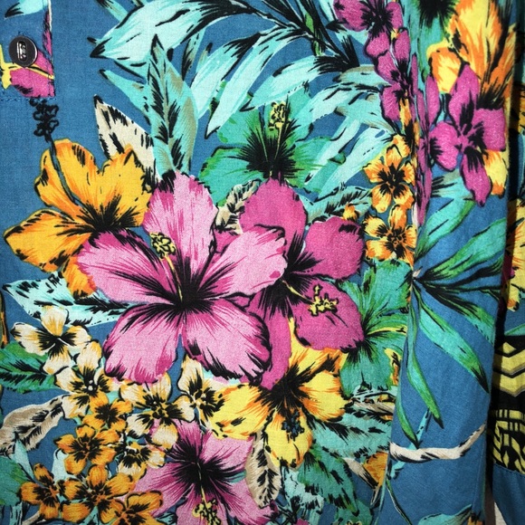 Floral print shirt Simple brand - Picture 4 of 4